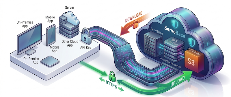 Cloud S3 Storage Architecture